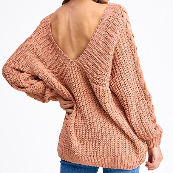 Fall Season!! Ultra Soft Oversized Sweater - Picture 3 of 6